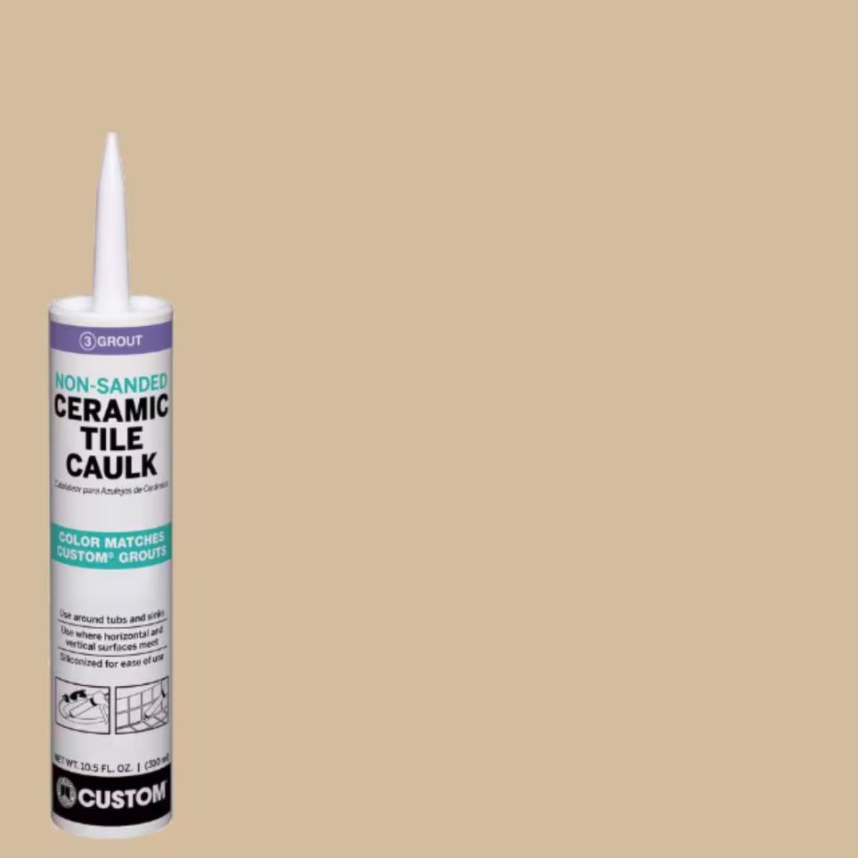 Sundries/Install Materials Linen Beige/Tan Adhesives, Sealants, and Caulk