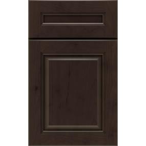 5 Piece Thatch Dark Finish 5 Piece Cabinets