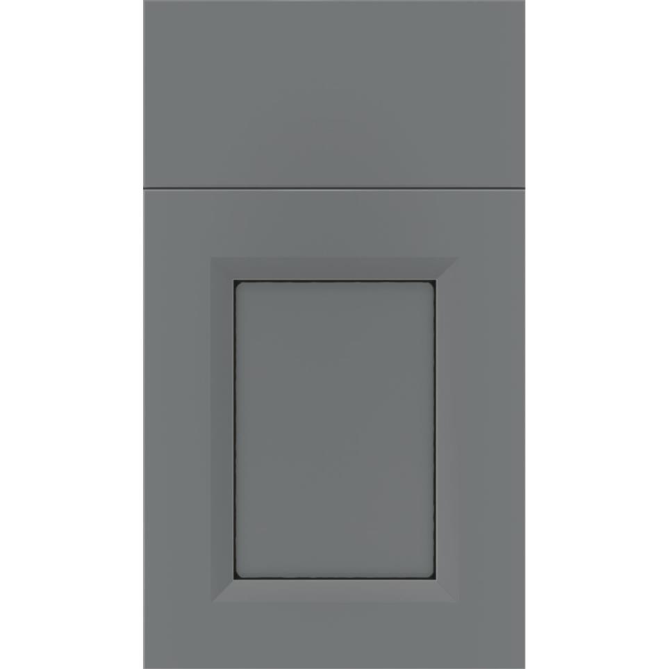 Square Cloudburst Black Glaze Glaze - Paint Square Cabinets