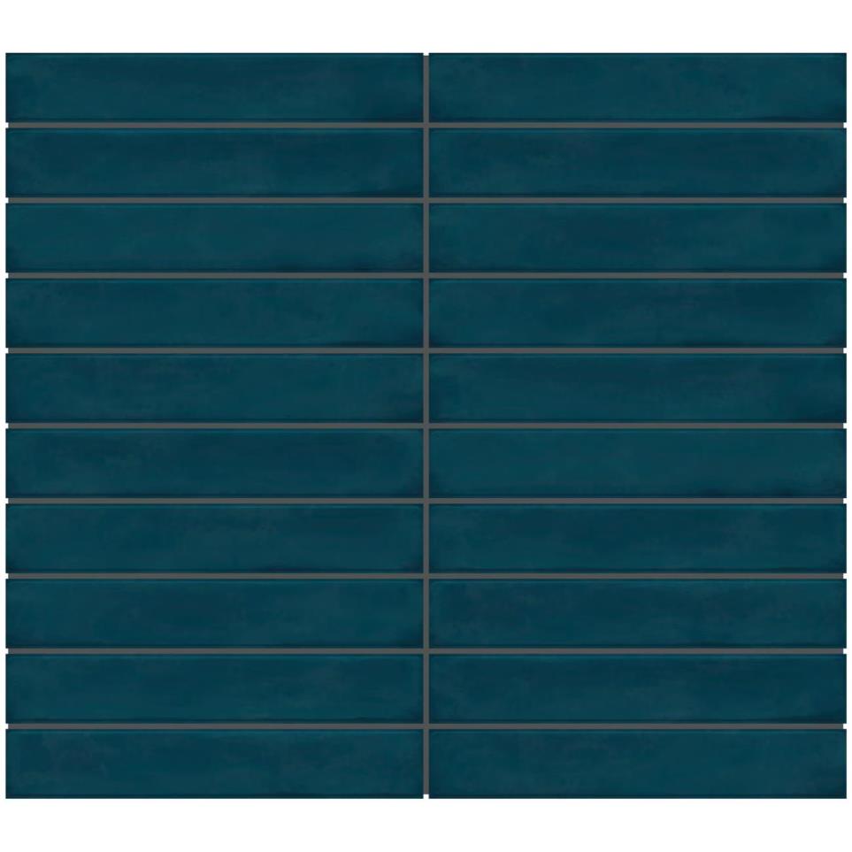 Mosaic Tide Glossy Blue Tile