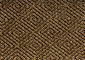 Pattern Teak Brown Carpet