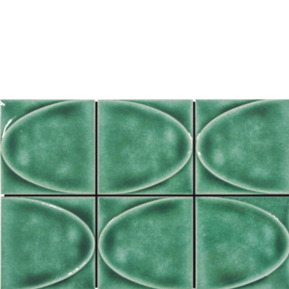 Decoratives and Medallions Green Green Tile