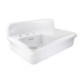 Bath Porcelain Enamel Glaze White  Bathroom Sinks