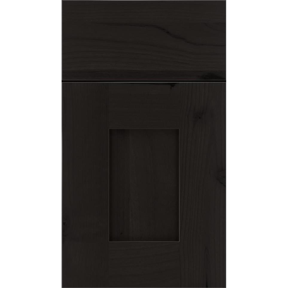 Square Charcoal Dark Finish Square Cabinets