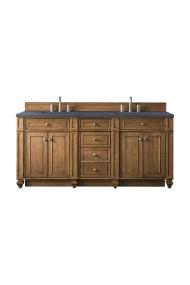 Base with Sink Top Saddle Brown Medium Finish Vanities