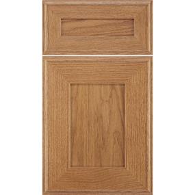 Square Spice Light Finish Square Cabinets