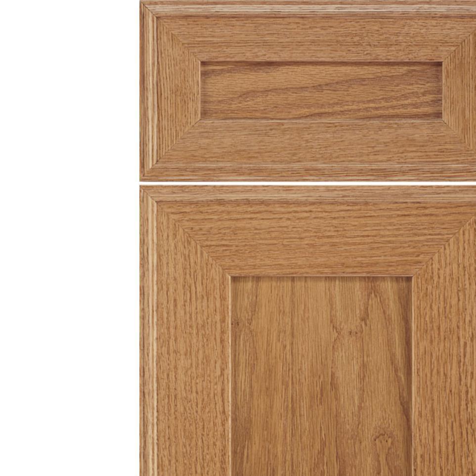 Square Spice Light Finish Square Cabinets