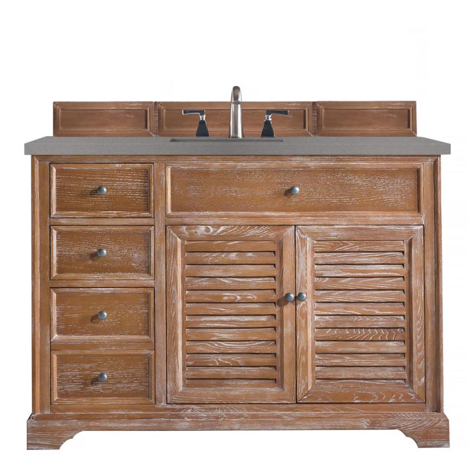 Base with Sink Top Driftwood Medium Finish Vanities