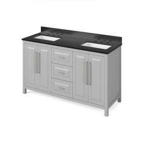 Base with Sink Top Grey Grey / Black Vanities