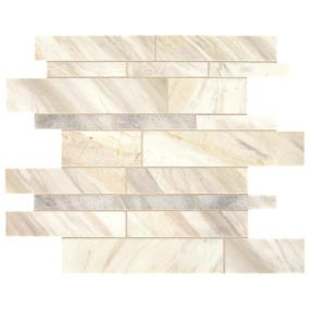 Mosaic Namaste Honed Beige/Tan Tile