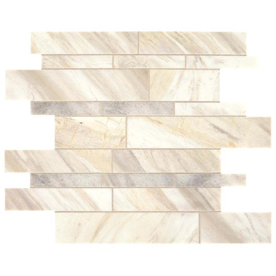 Mosaic Namaste Honed Beige/Tan Tile