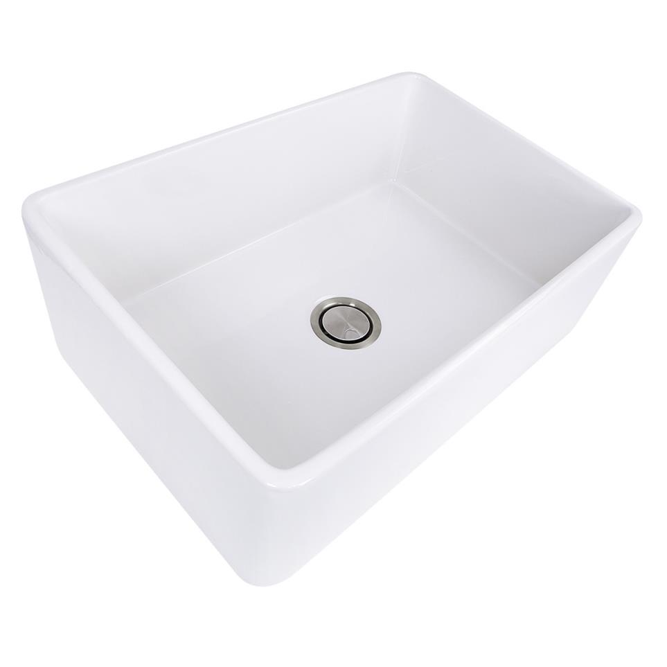 Glazed White White Sinks