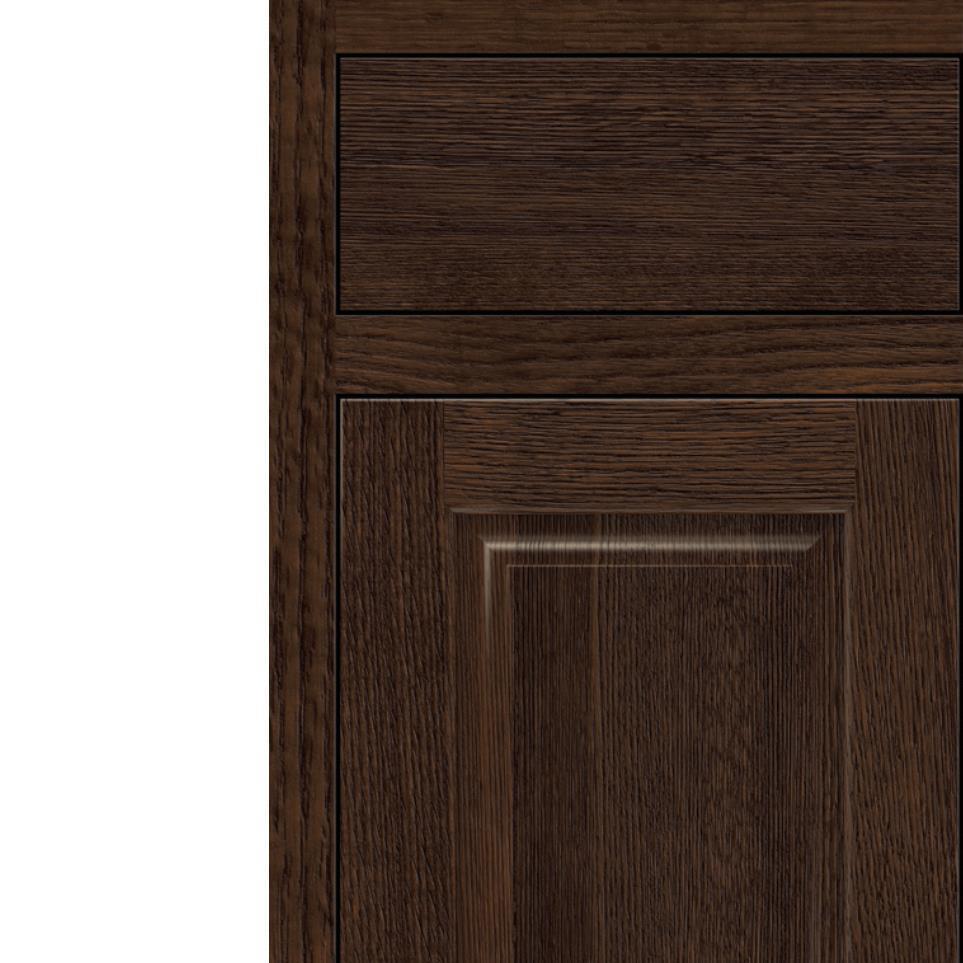 Inset Rodeo Dark Finish Inset Cabinets