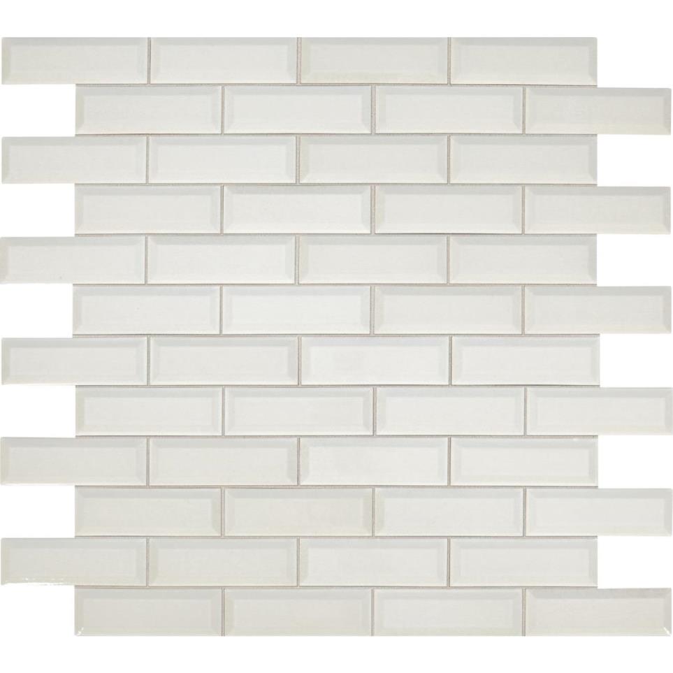Mosaic Centennial White Glossy White Tile