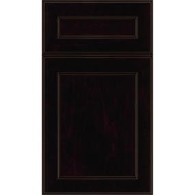 Square Espresso Black Glaze Glaze - Stain Square Cabinets