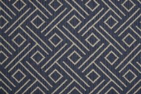 Pattern Indigo Blue Carpet
