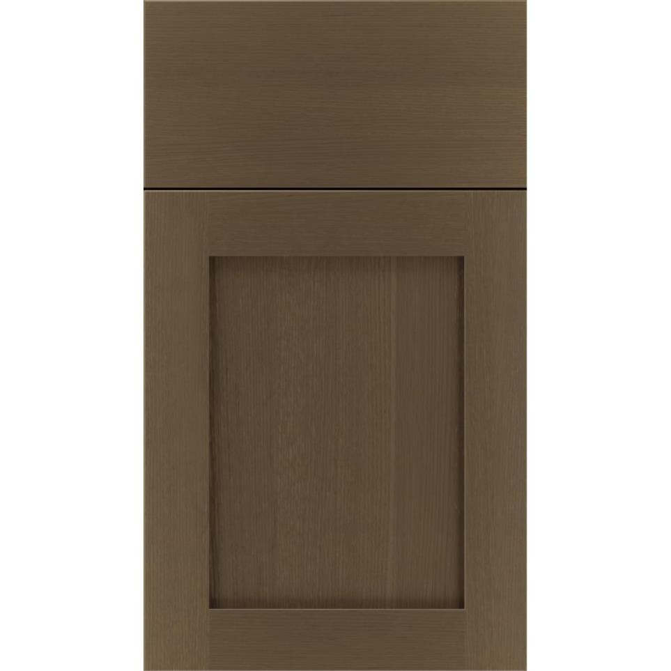 Square Cortado Medium Finish Square Cabinets