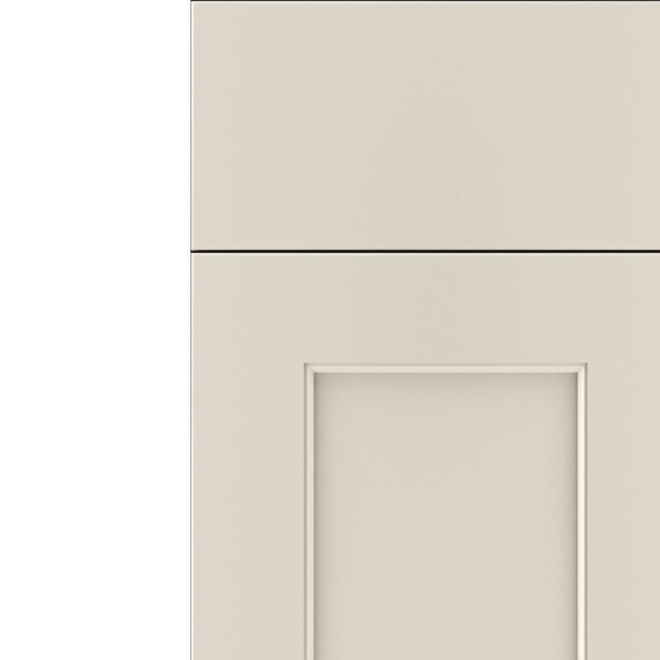 Square Drizzle Paint - White Square Cabinets