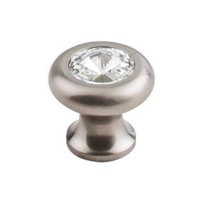 Knob Brushed Satin Nickel Base Nickel Knobs