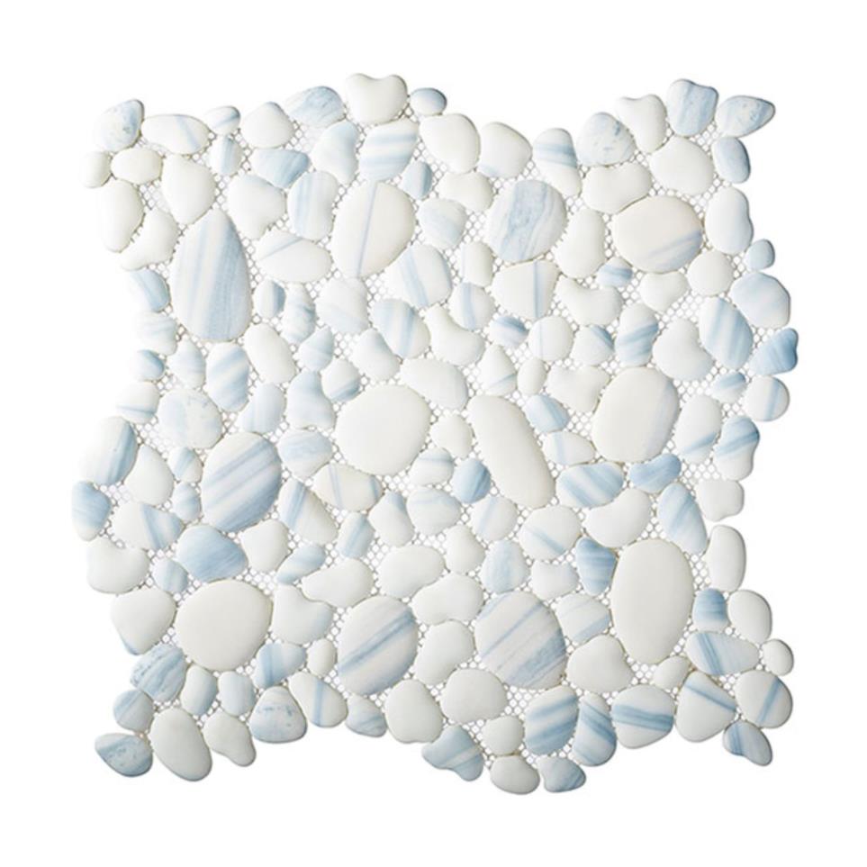 Mosaic Maya Rain Blue Tile