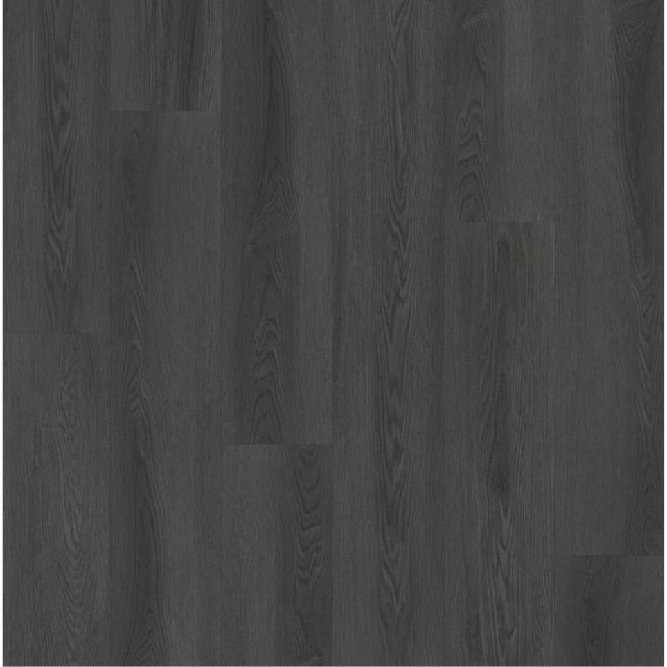 Tile Plank Petrified Wood Dark Finish Vinyl