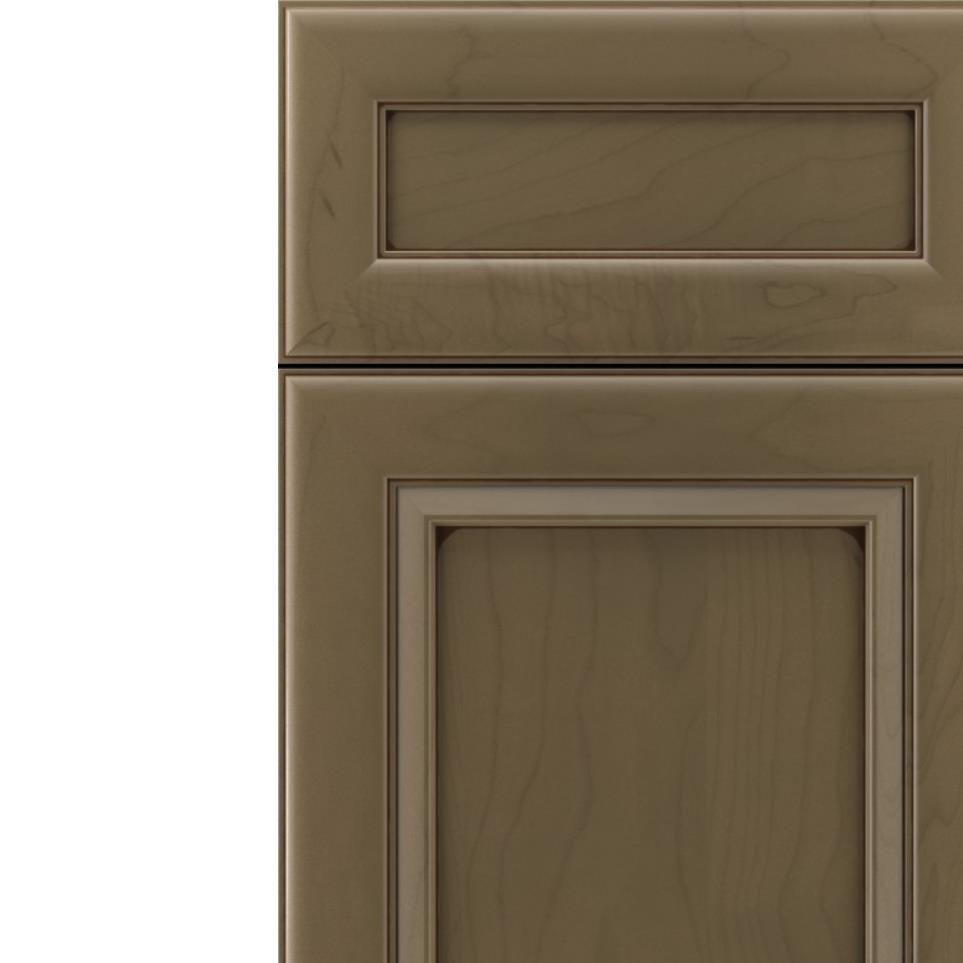 Square Cortado Mocha Glaze Glaze - Stain Square Cabinets