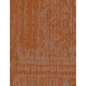 Loop Rhyme Orange Carpet Tile