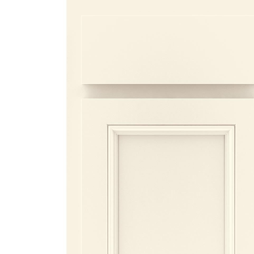 Square Coconut Paint - White Square Cabinets