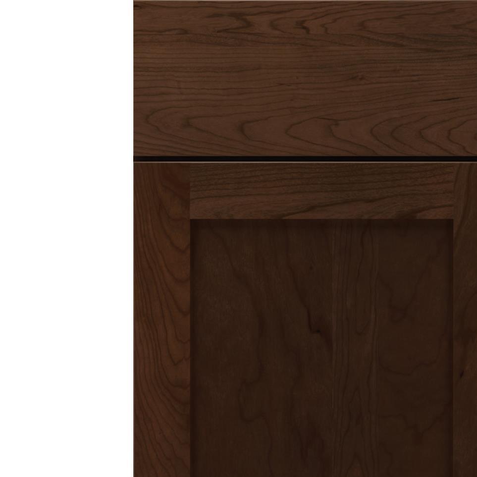 Square Rodeo Dark Finish Square Cabinets