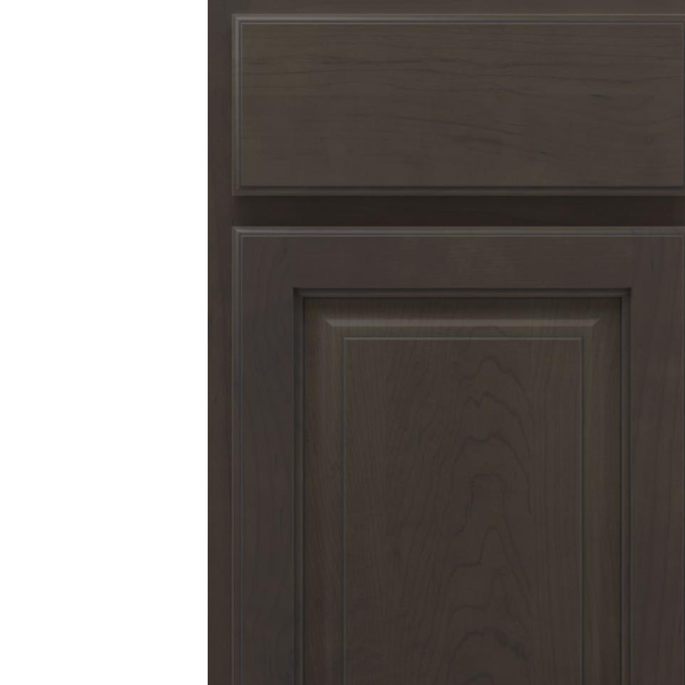 Square Derby Ebony Dark Finish Square Cabinets