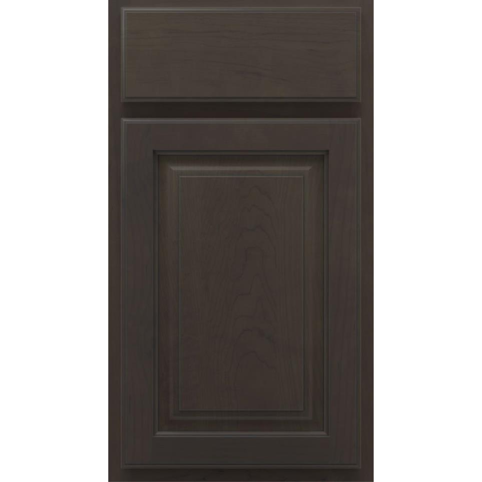 Square Derby Ebony Dark Finish Square Cabinets