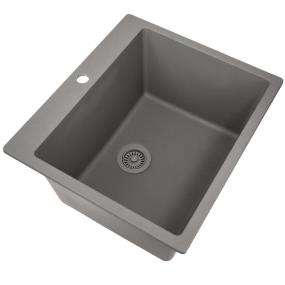 Matte Titanium Grey / Black Sinks