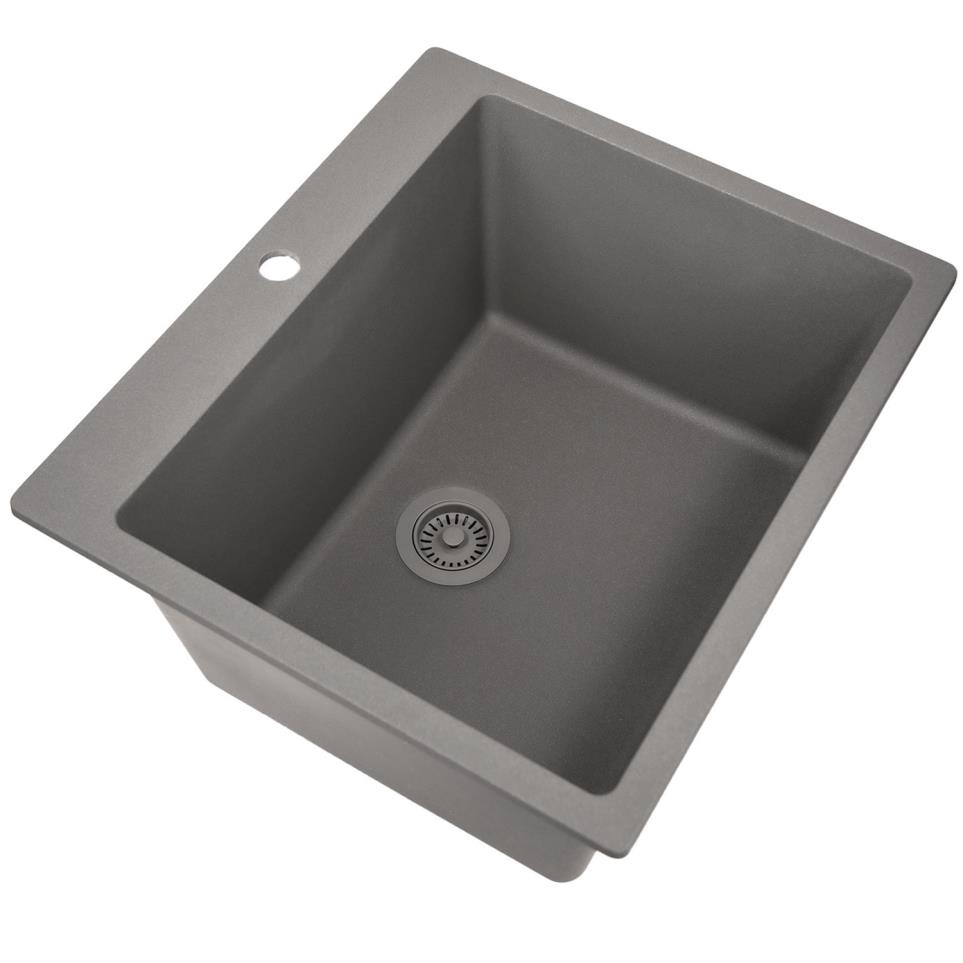 Matte Titanium Grey / Black Sinks