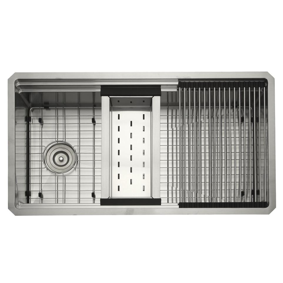 Satin Silver Stainless Steel Sinks