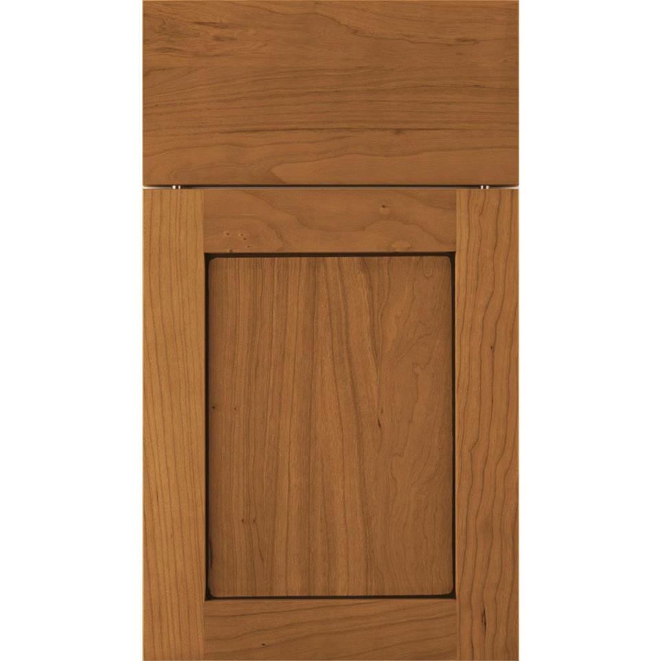 Square Ginger Mocha Glaze Glaze - Stain Square Cabinets
