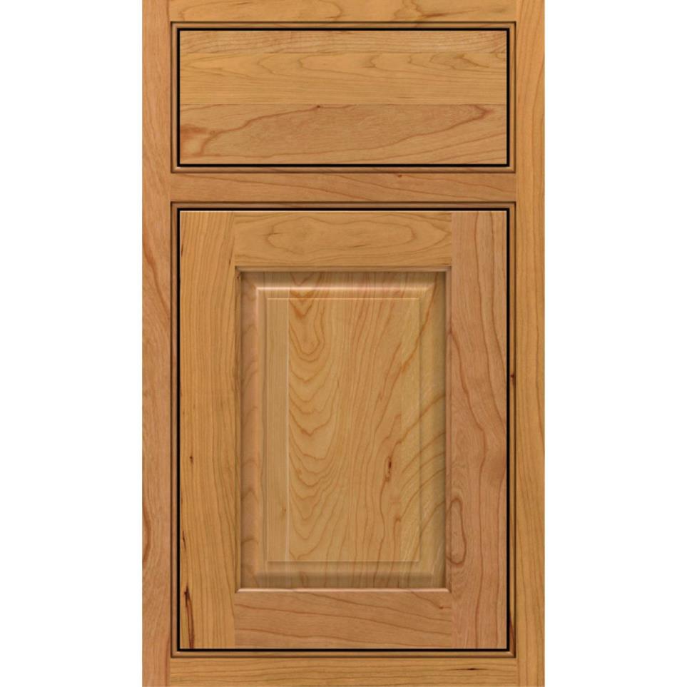 Square Natural Light Finish Square Cabinets
