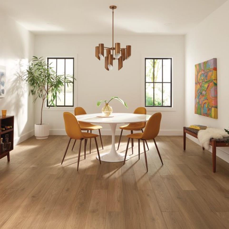 Tile Plank Irene Walnut Medium Finish Vinyl