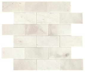 Mosaic Stormy Mist Polished Beige/Tan Tile
