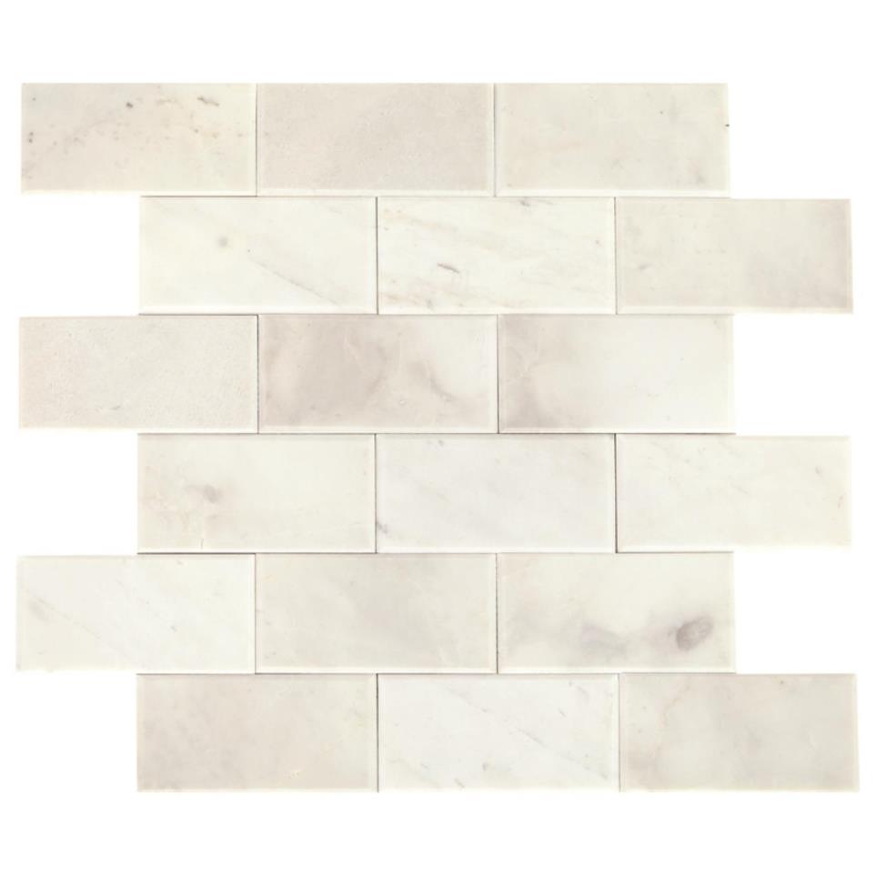 Mosaic Stormy Mist Polished Beige/Tan Tile
