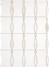 Mosaic Namaste and Thassos Polished Beige/Tan Tile