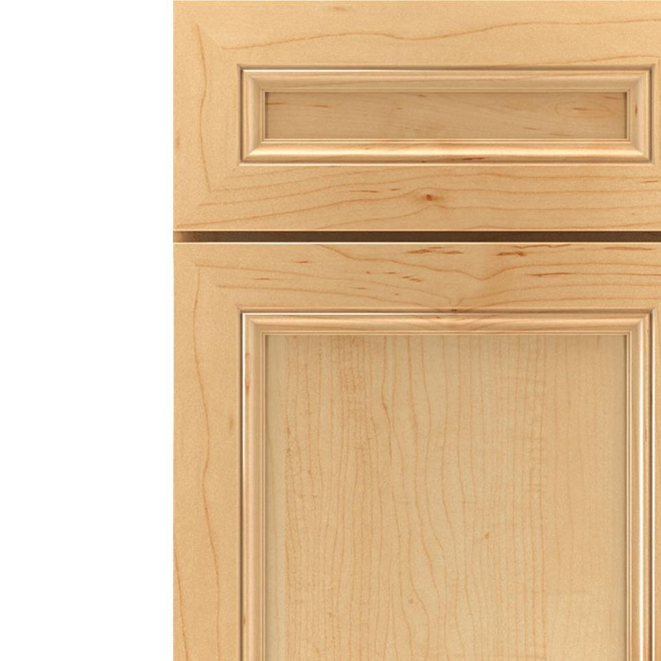 5 Piece Natural Light Finish 5 Piece Cabinets