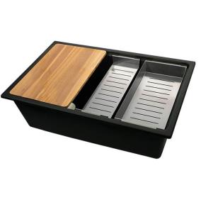 Matte Black Grey / Black Sinks