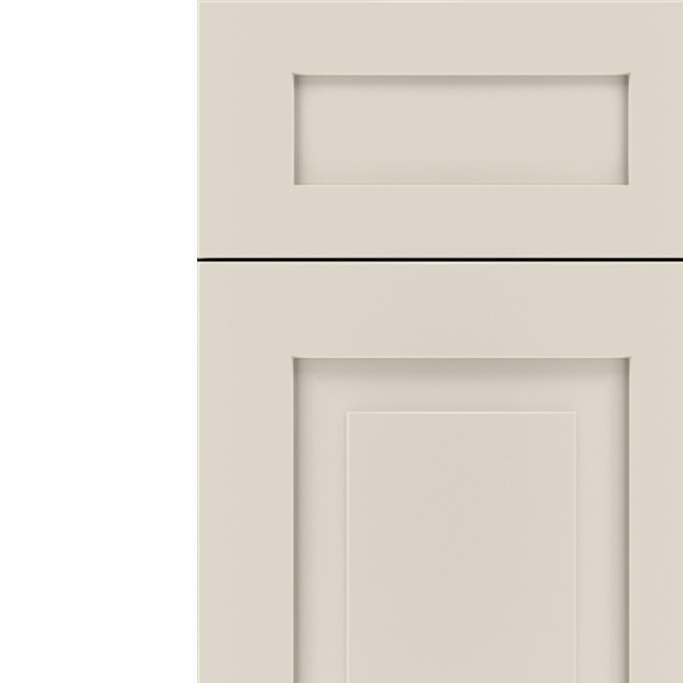 Square Drizzle Paint - White Square Cabinets