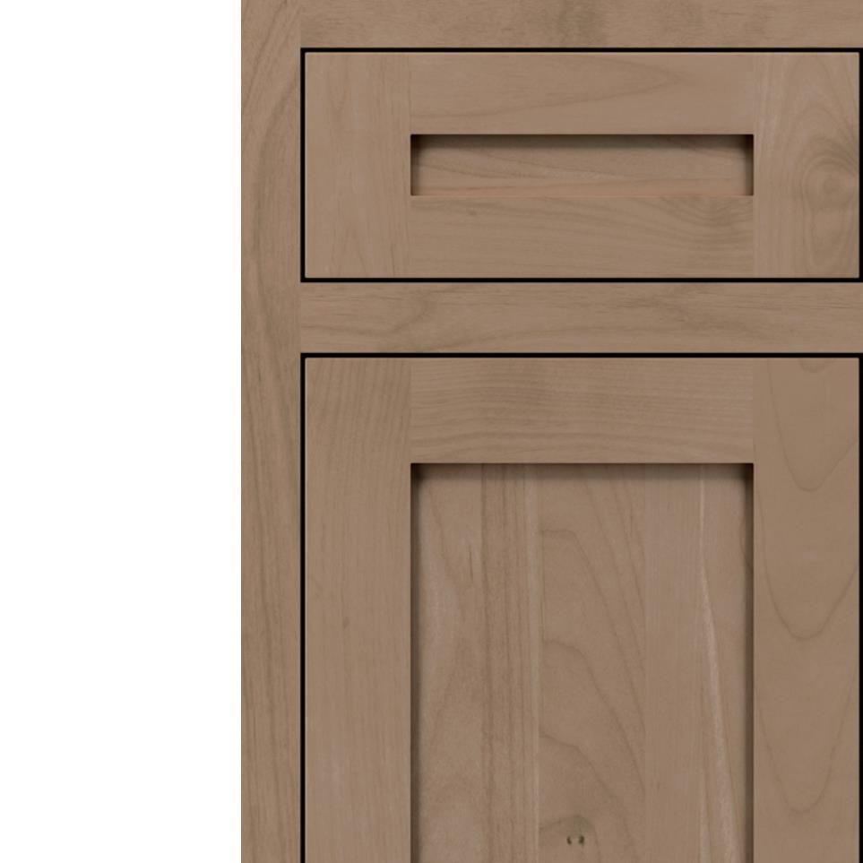 Inset Boardwalk Light Finish Inset Cabinets