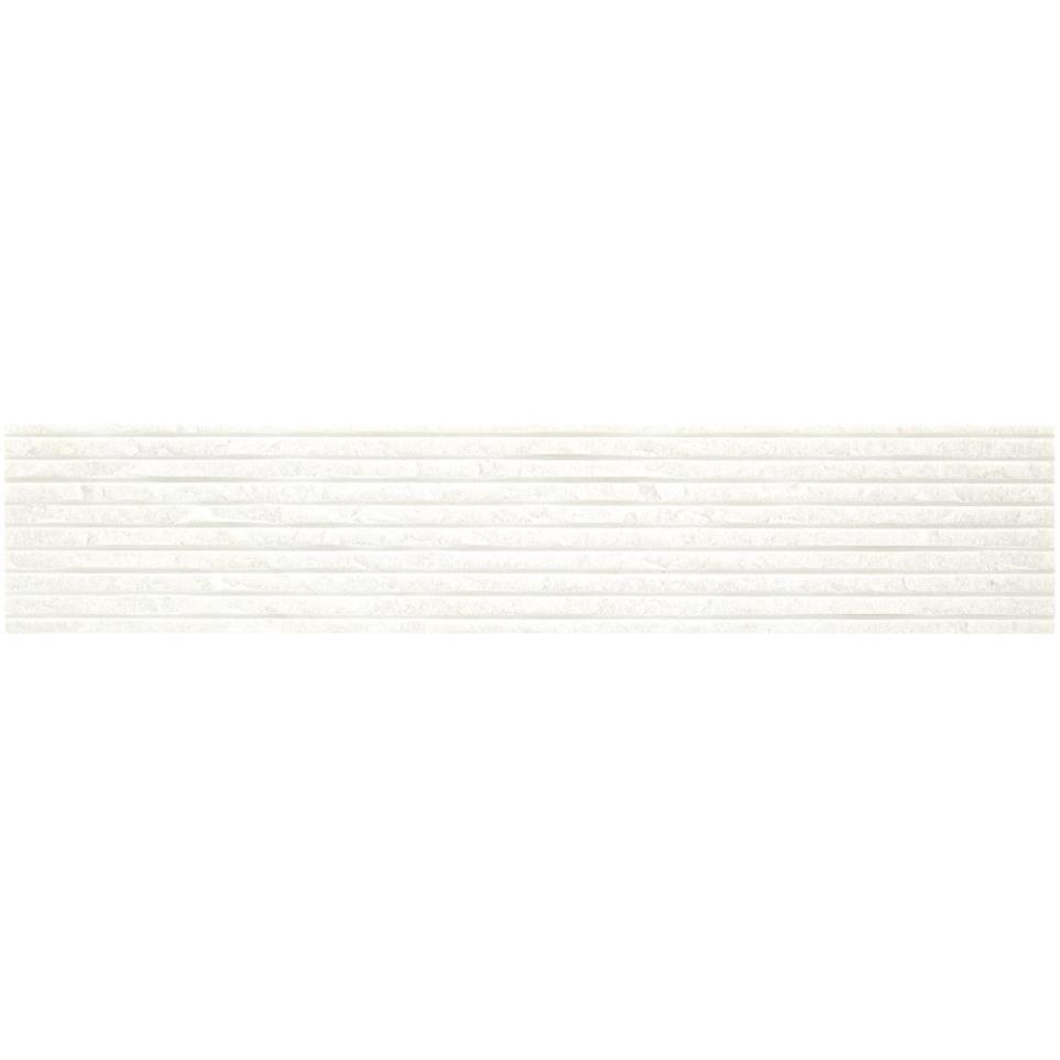 Tile Empyrean Ice Scraped White Tile
