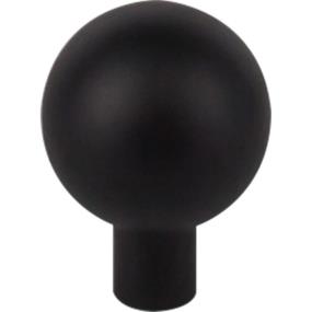 Knob Flat Black Black Knobs