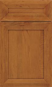 5 Piece Natural Toasted Almond Penned Medium Finish Cabinets