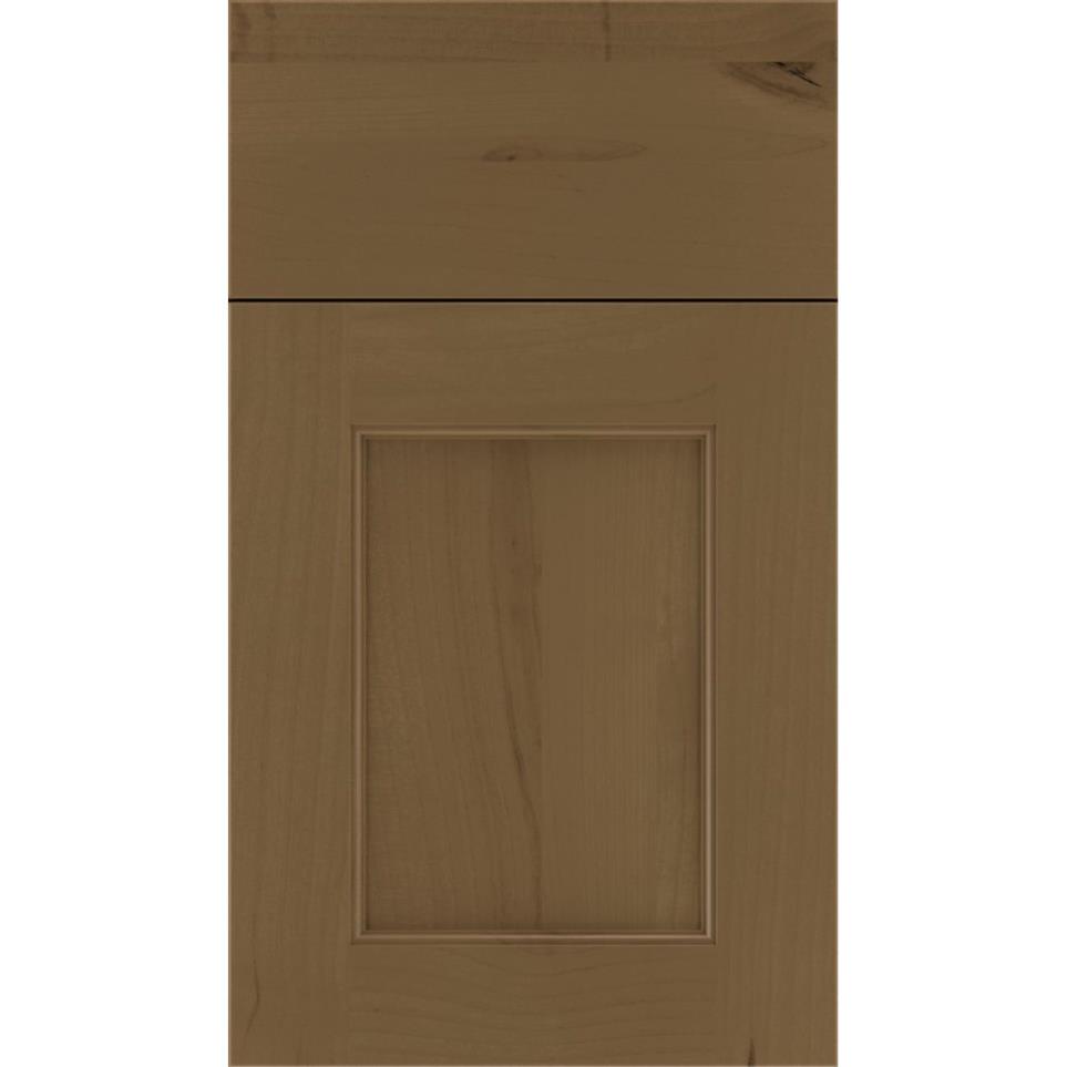 Square Frappe Medium Finish Square Cabinets