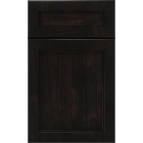 5 Piece Chocolate Dark Finish 5 Piece Cabinets
