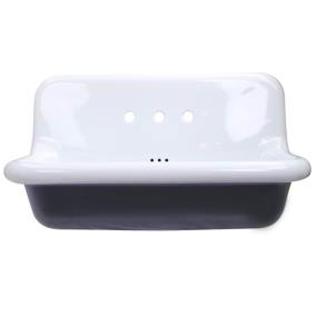 Bath White/Green  Bathroom Sinks